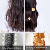 sèche-cheveux 1600W 4 niveaux vitesse et 8 modes de brushing  LED hair dryer  professionnel seche cheveux ionique sechoir cheveux