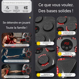 Machine Boxe Musicale entraîneur Boxe Musical Bluetooth Intelligent avec lumières LED pour l'entraînement réaction Machine de boxe