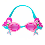 Lunettes de natation pour enfant 130g Étanche et réglable S'adapte à toutes les formes de visage De belles couleurs et formes
