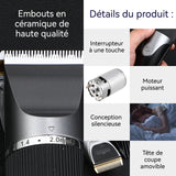 Tondeuse cheveux tondeuse cheveux rechargeable trimmer set tondeuse cheveux tondeuse à barbe tondeuse à cheveux électrique