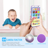 Éducation précoce apprentissage multifonctionnel téléphone portable chargement jouet chanson écran téléphone portable