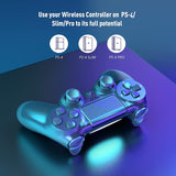 Manette de jeu sans fil améliorée à double vibration Console de jeu vidéo Compatible contrôleur de jeu
