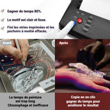 Thermocopieur Tatouag Faible bruit Mini format et facile à utiliser Transfert rapide et homogène Convient à un usage professionnel