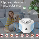 épulsif  25kHz Ultrasons 360 degrés Silencieux Economiseur d'énergie Multifonction Conversion fréquence antiparasitaire à ultrasons