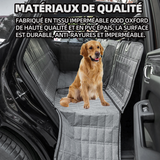 Housse siège 137x147cm voiture pour chien animaux  protection de siège arrière couvre banquette d'auto tapis de voiture pour animaux
