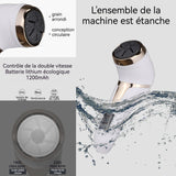 Ensemble rapeuse pieds electrique avec affichage numérique LED étanche anti-callosités ponceuse pieds râpe à pieds pédicure