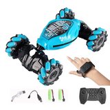 Voiture télécommandée 4WD 2.4ghz rc stunt car voiture télécommande tout-terrain 360 rotation rc auto capteur gestes jouet voitures