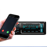 Bluetooth auto radio 12V monolingot voiture lecteur MP3 bluetooth voiture hôte musique bluetooth sept lumières de couleur