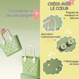 Panier de pique-nique 39,7x30,5x13.2cm léger et portable panier de pique nique panier de plage sac de plage panier pique nique