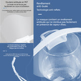 VisièRe de Protection 20PCS transparent Pour la préparation des aliments protection quotidienne Masque facial nourriture masques