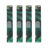 rochet de pêche 12 pcs hameçons de pêche résistant à la corrosion hamecon carpe pour les poissons d'eau salée d'eau douce 14,5g