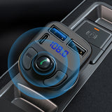 Transmetteur FM Bluetooth voiture bluetooth mains libres voiture mp3 voiture FM plug-in voiture mp3 pour voiture taxi