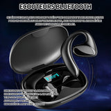 Ecouteurs bluetooth sans fil 88 x 63x 28mm taille du casque ecouteurs bluetooth la réduction du bruit à longue fonction traduction