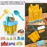 Jouet de plage 14PCS avec des outils de château et de pelle jeux de plage jouet de plage enfant jouets de plage jouets de sable