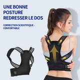 orrecteur de posture usure invisible respirant redresse dos soutien dorsal correcteur de posture femme ceinture dorsale réglable