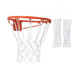 Filet de basket 2 pièces filet de basket-ball filet de basketball multicolore basket filet de rechange multicolore blanc nylon