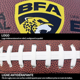Ballon de rugby 6 taille PP approprié pour les enfants et adultes aux jeunes qui s'entraînent marron ballon de rugby collection