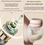 Tire-lait portable Tire-Lait Électrique Mains Libres avec 3 Modes et 9 Niveaux Affichage LED Pompage Puissan Ultra-Silencieux