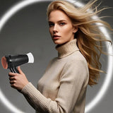Sèche-cheveux 26cm 2600 W Trois vitesses de réglage de la température Ions négatifs hydratants Soin capillaire à la lumière bleue