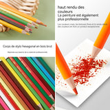 Crayons de couleur 120 crayons de couleur différents peintre dessin crayon croquis fournitures d'art scolaire peinture de graffitis