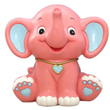 Creative Tirelire Éléphant Dessin Animé Pour Enfants Résine Artisanat Ornement Tirelire Mignon Cadeau