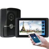 Wireless visual intercom doorbell wifi intelligent remote home doorbell visual HD night vision network set monitoring