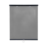 Rideaux occultants 50x125cm noir transparent anti-perforation avec ventouses stores enrouleurs PVC convient pour bureau/balcon