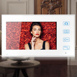 Sonnette visuelle sans fil 7 pouces sans trou avec signal sans batterie WIFI modèle vidéo photo sonnette interphone sans fil