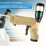 Pistolet à champagne alliage réglable ejecteur de bièr or pistolet à eau à bière convient pour les soirées au bar célébrations