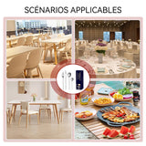 ouverts de table Service 16 pièces 4 couverts par set Ustensiles cuisine adaptés Comprend couverts une fourchette une cuillère