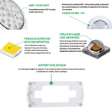 Lumière piscine LED 35w DC12v 6500k IP68 RGB lumière de piscine coloré paysage sous-marin extérieur étang à poissons lumière étanche