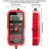 Multimètre numérique Haute précision Protection intelligente contre les surcharges NCV sans contact Mesure automatique Ménage