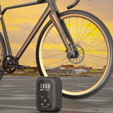 Gonfleur de voiture 2000mAh Affichage numérique intelligent 6 modes de gonflage préréglés