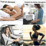 Electrostimulateur musculaire 2 en 1 6 modes machine amincissante portable pour perdre du poids appareil convient à tout le corps
