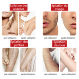 cire à épiler 500 g de colophane sans papier solide à usage universel et de grand volume formule botanique  Cire Epilation