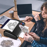 Thermocopieur Tatouag Faible bruit Mini format et facile à utiliser Transfert rapide et homogène Convient à un usage professionnel