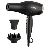 Sèche-cheveux 26cm 5000 W Protection thermique régulée Réglage multi-vitesses Vitesse de ventilation élevée Sèche-cheveux ionique