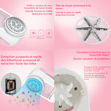 Rasoir anti bouloche 2 en1 environ 60 minutes d'utilisation continue brosse poils collants dissolvant de peluches boule d'épilation