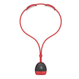 Masseur cervical 3 niveaux de chauffage 15 niveaux d'intensité protège-cou à compresse chaude massage par impulsions EMS rouge