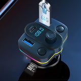 Émetteur FM bluetooth voiture lecteur mp3 bluetooth mains libres appel bluetooth sans perte de qualité audio voiture mp3