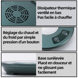 Chauffe tasse 8-55 degrés celsius plage chauffage chauffe café électrique chauffage refroidissement double usage tasse chaude froide