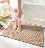 Tapis de salle de bain antidérapant tapis de salle de bain absorbant tapis de salle de bain beige tapis de salle de bain 50*80 cm