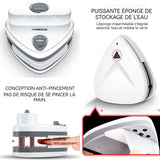 Nettoyeur de vitres magnétique double face 6 niveaux de réglage de l'aimant lave-vitre electrique pour double vitrage de 5 à 25mm