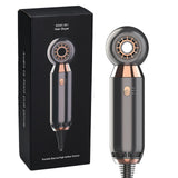 Sèche cheveux 800W 2 vitesses Portable Buse magnétique rotative à 360 degrés Sèche-cheveux à séchage rapide corps en une pièce