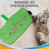 Lingettes reutilisable pour swiffer 3PCS pour 25,5x12cm chiffons réutilisables pour swiffer chiffons de sol humides pour swiffer