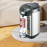 Bouilloire électrique en acier inoxydable bouilloire grande capacité 19x23x40,5cm 800w 6.8l 220v facile à nettoyer bouilloire