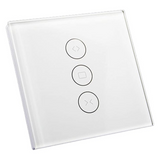 Interrupteur Tactile Interrupteur Volet Roulant WIFI connectivité Contrôle par téléphone mobile et Google Assistant Alexa