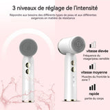Brosse Nettoyante Visage Électrique 1000mAh Mode 3 vitesses Ecran d'affichage numérique brosse nettoyante visage electrique massage
