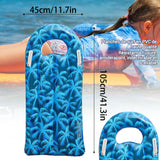 Bodyboard gonflable 105x45x15cm pour enfants pliable épaissi planche de surf planche de bodyboard gonflable planche de natation