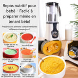 mixeur 228W 31 000 tr/min Lame en acier inoxydable Polyvalent Dissipation thermique par le bas Prolonge la durée de vie du moteur